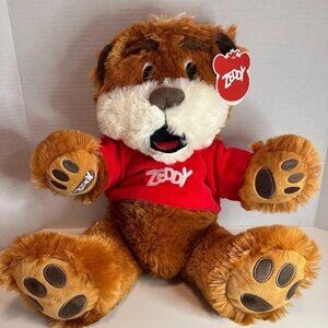 Zeddy Zeller’s Department Store Plush Mascot Teddy Bear 16” Tall NWT